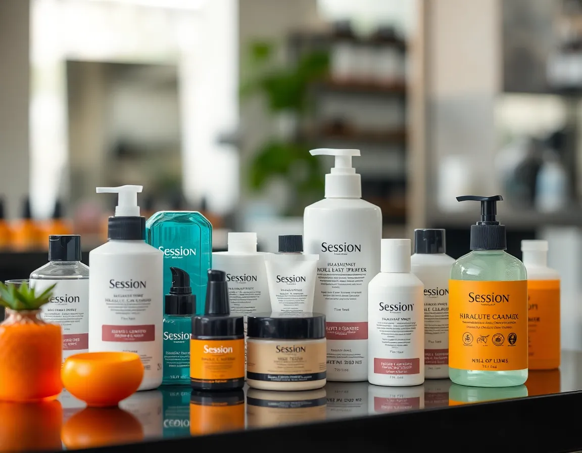 A selection of affordable hair care products